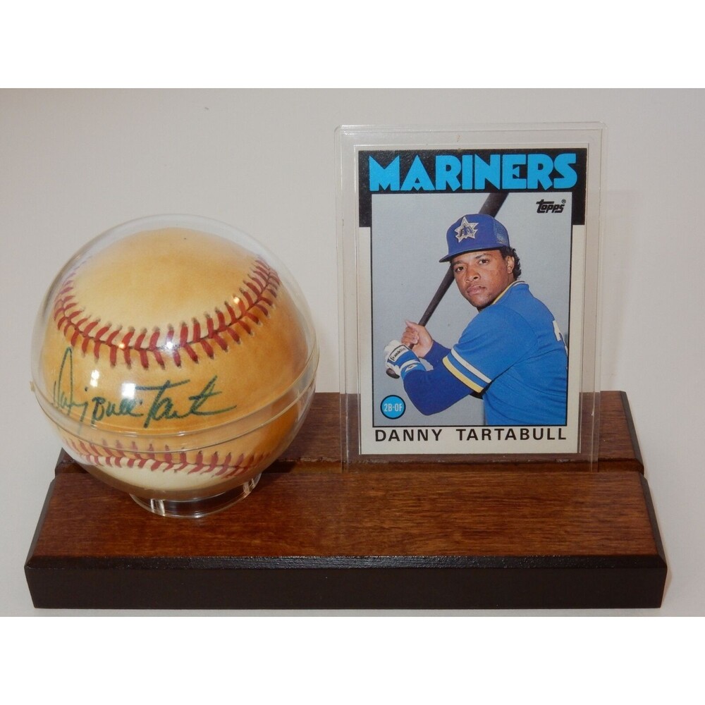 Rawlings American League Official Baseball Signed by Danny Tartabull w/Card
